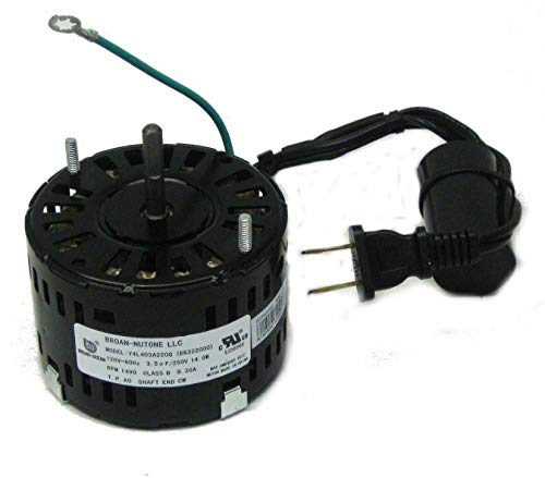86322000 S86322000 Y4L403A220G JA2C394N Vent Bathroom Fan Ventilator Motor Genuine OEM for QT100FL QT100L QT100LH QT100LHM QT100LM