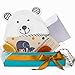 Baby Bath Essentials by Rose & Remy - Hooded Bamboo Towel & Washcloth Gift Set - Unique Baby Shower Present for Newborn Boys or Girls!