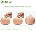 Haakaa Nipple Corrector Nipple Suckers for Flat and Inverted Nipples BPA PVC and Phthalate Free - 1 Pair with Carry Case