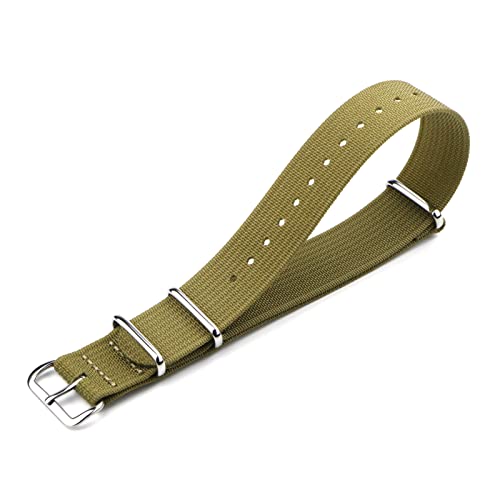 Woukup Premium Military Ballistic Ribbed Nylon Watch Straps 18Mm 20Mm 22Mm Replacement Watch Band For Men #TOP3