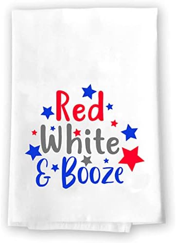Memorial Day 4th of July Summer Home Decor Decorative Kitchen and Bath Hand Towels | American Flag | Spring Fall Accents | Red White and Blue Towel Home Holiday USA Decorations