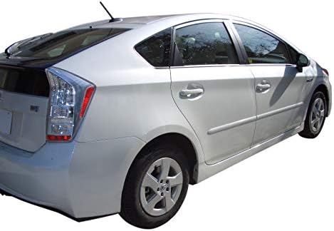 Body Side Moldings made for the Toyota Prius Painted in the Factory Paint Code of Your Choice 1F7