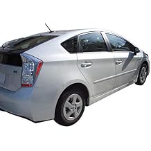 Painted Side Moldings for 2010-2022 Toyota Prius in Super White