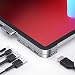 Produktbild Baseus USB-C-Hub Adapter Kompatibel mit iPad Pro Dockingstation, 6 in 1 Aluminium Dongle Typ-C-Adapter mit 4K-HDMI, USB C PD-Aufladung,SD- / Micro-Kartenleser,USB 3.0 & 3,5 mm Kopfhöreranschluss
