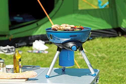 Campingaz Party Grill Gas Stove, Small Gas Grill and Camping Cooker in One, Camping Stove for Camping or Festivals, Versatile Cooking Options, Space-Saving to Transport