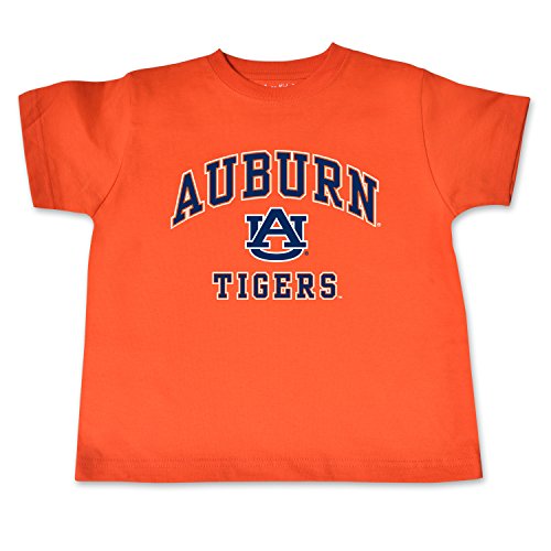 NCAA Auburn Tigers Toddler Short Sleeve Tee, 2 Toddler, Orange