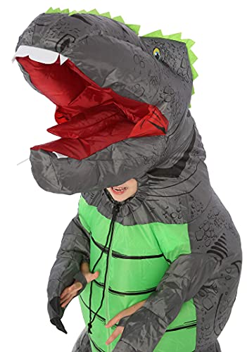 Funny Costumes T-Rex Dinosaur Costume Child Size 7-12 (Grey) #TOP2