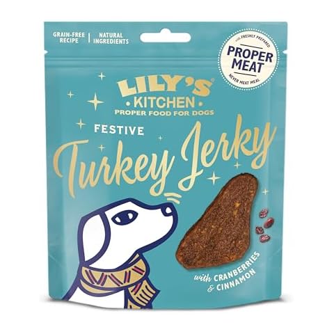 Lily’s Kitchen Festive Turkey Jerky Dog Treats Grain-Free Cover