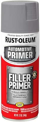 Rust-Oleum 249279 Automotive Filler Primer Spray, 11 oz, Gray
