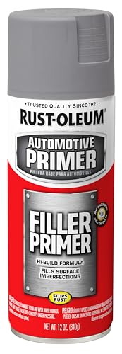 Rust-Oleum 249279 Automotive Filler Primer Spray, 11 oz, Gray