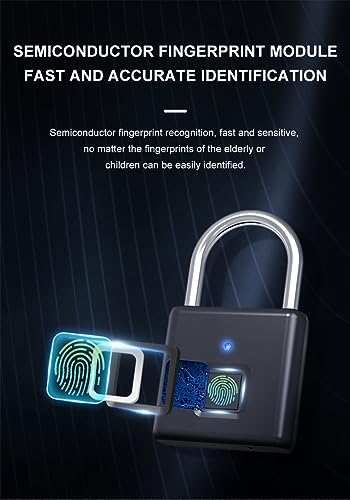 Generic Fingerprint Padlock, Smart Padlock, Biometric Lock thumb #3