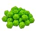 Chartreuse Color Silicone Polyhedron Beads 14mm Silicone Geometry Icosahedron Beads for Mom Jewelry Necklace Making