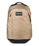 JanSport Station Pack – Large Backpack with Padded Laptop Sleeve, Dual Water Bottle Pockets, and Loft Pocket, Travertine