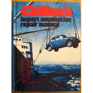 Hardcover Import Automotive Repair Manual Book