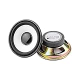 Taille : 3 pouces ANCNA 2 pièces 3 Pouces Audio Haut-parleurs Portables 4Ohm 10W Mini Colonne Bricolage pour multimédia Bluetooth Haut-Parleur Home cinéma système de Son