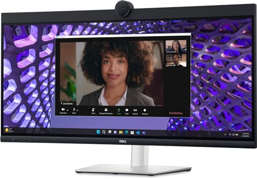 Image of Dell P3424Web Computer Monitor 86.7 Cm (34.1 inch) 3440 X 1440, W129036121 (86.7 Cm (34.1) 3440 X 1440 Pixels 4K Ultra Hd LCD Black)