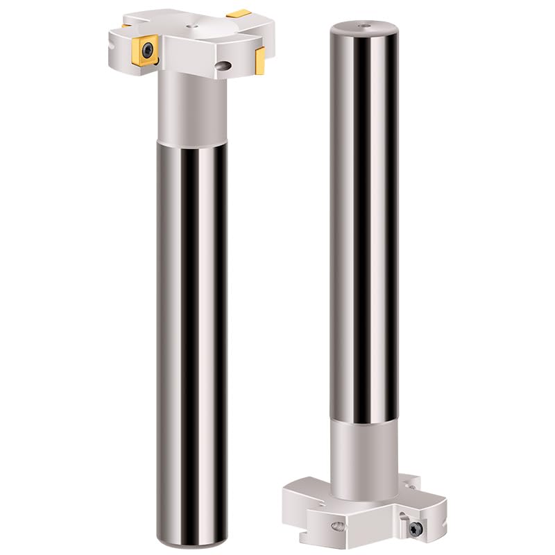 Fresadora con ranura en T HTS, fresa ranurada de disco de tres lados, soporte de inserción CCMT, fresadora CNC con ranura Trapezoidal, 1 ud.(HTS45-H10-C20-150-4T)