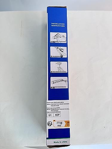 Suporte para esfregão de vassoura KingTop Garagem, organizador de parede para ideias de prateleiras,