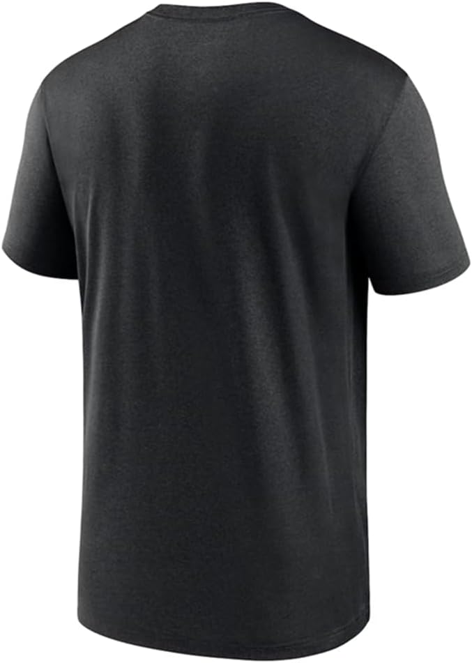 Nike Men's MLB City Connect Legend Practice Velocity T-Shirt (US, Alpha, Large, Regular, Regular, Black, Chicago White Sox)