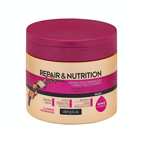 BYUP Repair & Nutrition Deliplus Maske für trockenes Haar mit 8 Reparaturmitteln, 250 ml
