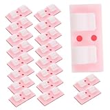 KICHOUSE Gestión De Cables Organizador De Cables Para Auriculares Sujetacables Clips De Fijación Diseño Autoadhesivo