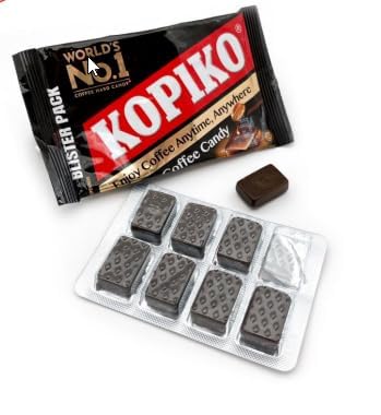 Kopiko Kaffeebonbons | Süß | Coffee Candy Blister 32g x 10
