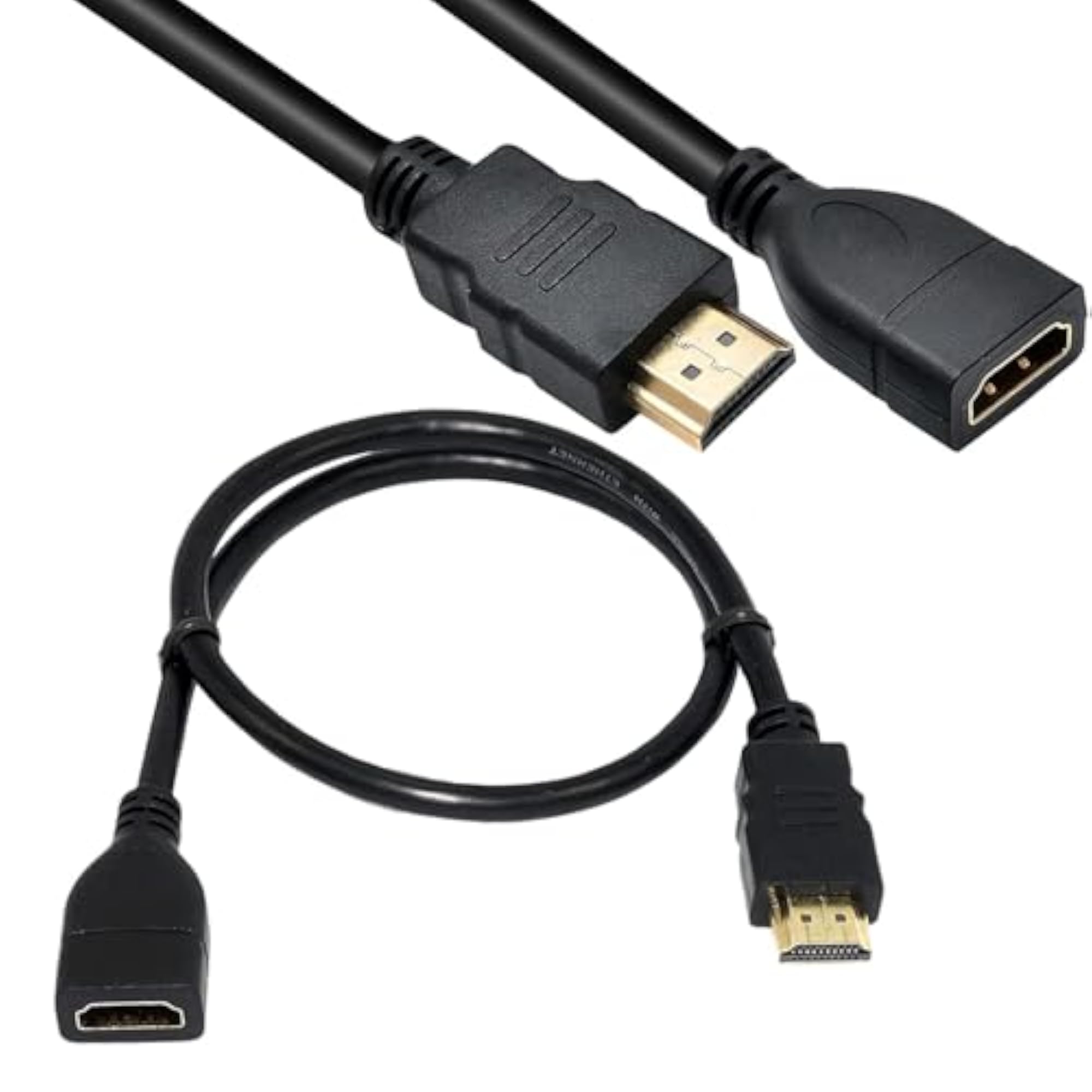 1 Meter HDMI Extension Cable, Male to Female