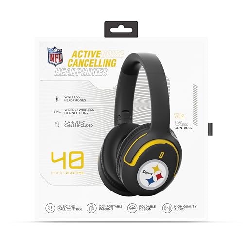 Image of SOAR NFL Active Noise Cancelling Over The Ear Headphones