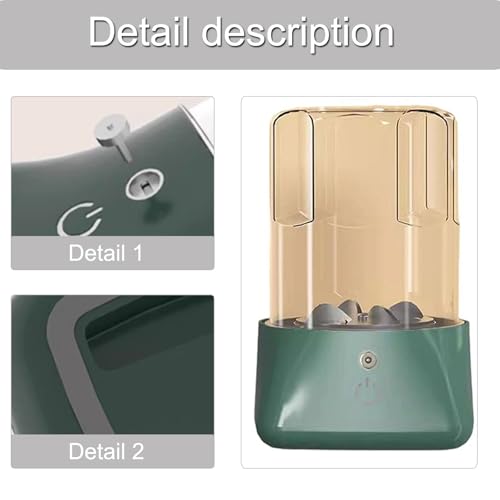 Portable Small Washing Machine 4000mAh Cordless Washer Underwear Cleaner for Socks Travel Camping Apartment Use