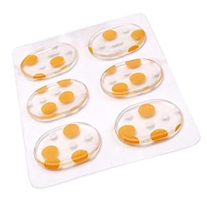 freneci 6 packs Drum Damper Gel Pads, voor Drums Tone Control,Siliconen Drum Dampeners,Clear Resonantie Pads voor Drum…