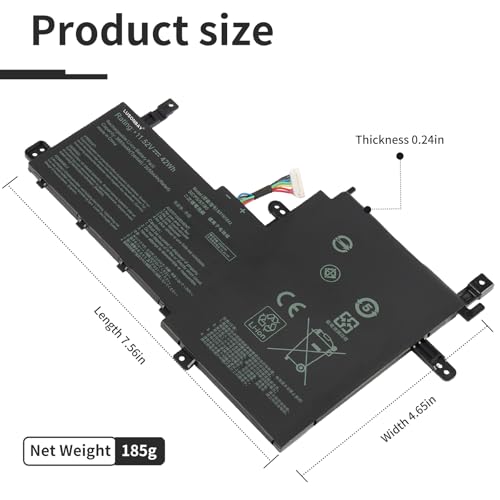 Batterie de Qualité Supérieure B31N1842 pour Asus K513EA