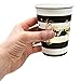 Gift Boutique 50 Count Graduation Party Cups Disposable 9 Ounce Paper Drinking Cup in Black and Gold Foil for Class of 2022 Congrats Grad Elegant Party Supplies Tableware Decorations