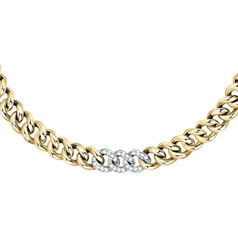 Morellato Women's Stainless steel and Crystals Necklace, UNICA Collection - SATS07 Cover