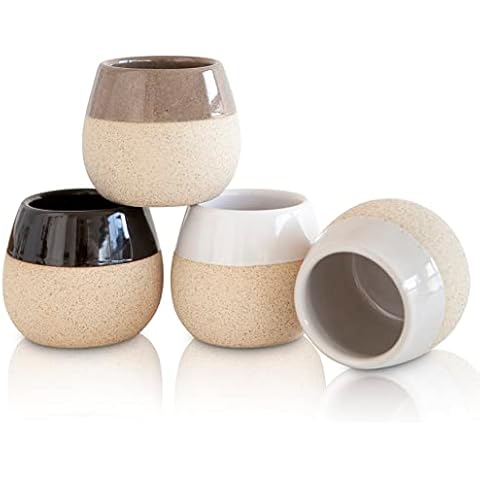 Amarcado Ceramic Espresso Cups Set of 4 Cover