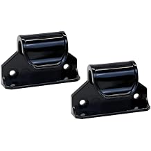 Extra Wide Baby Gate Mounting Accessories Replacement Kit Black Full Set Parts with Anchors Brackets Screws for Mesh Dog Gate