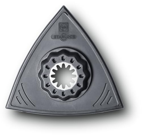 Patin de ponçage FEIN Starlock triangle 80 mm pour outil oscillant - 2