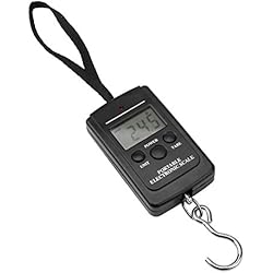Balanza portátil portátil, balanza electrónica digital para colgar 40KG Escala de equipaje Herramienta de medición de peso Escala de peso de equipaje
