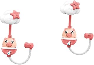 Toyvian 2 Peças Brinquedos Para Bebês Brinquedos De Banho Para Bebês Brinquedos De Banheira Brinquedos De Banheira Brinquedos De Banho Infantis Brinquedos Infantis Sprinkler De Bebê