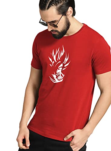 Image of ADRO Men's Cotton Solid Regular Fit T-Shirt