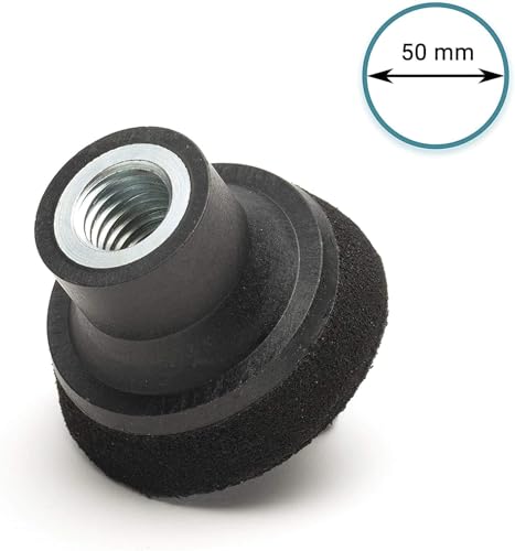 Glass Polish 12600 Stützteller für Rotationspoliermaschinen – Gewindegröße M14 | Ø 50 mm (2 Zoll)