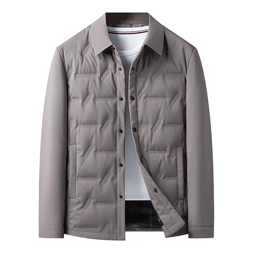 Veste d'hiver légère pour homme blouson thermique matelassé