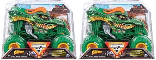 Monster Jam - VÉHICULE Die CAST 1:24 - Véhicule Authentiques Monster Trucks Officiels Spectacles À Collectionner - Echelle 1:24-6056371 - Jouet Enfant 3 Ans et + - Modèle Aléatoire