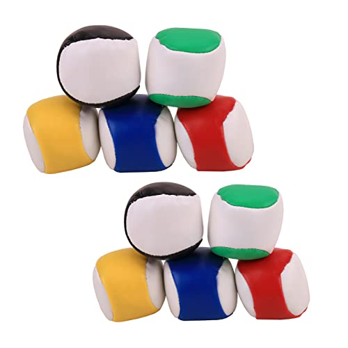 Balles De Jonglage Pour Débutants - Lot De 10, Douces Et Durables, Pour Enfants Et Adultes