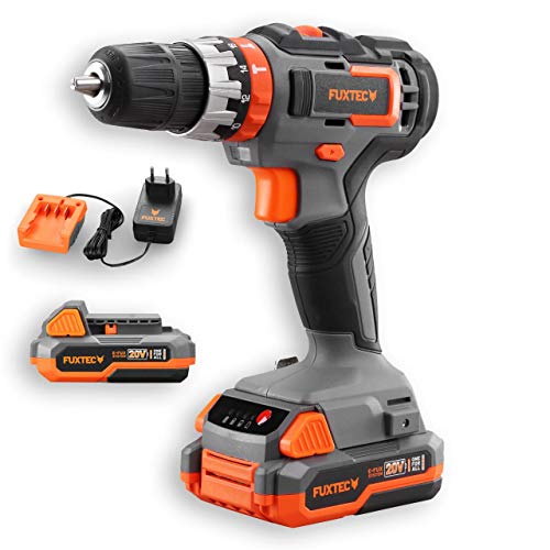 Fuxtec Akku Schlagbohrschrauber 20V Set E1SBS20 inkl. Li-Ionen Batterie & Ladegerät – Akkubohrschrauber – Geschwindigkeitsreglung 1 Fuxtec Akku Schlagbohrschrauber 20V Set E1SBS20 inkl. Li-Ionen Batterie & Ladegerät – Akkubohrschrauber – Geschwindigkeitsreglung