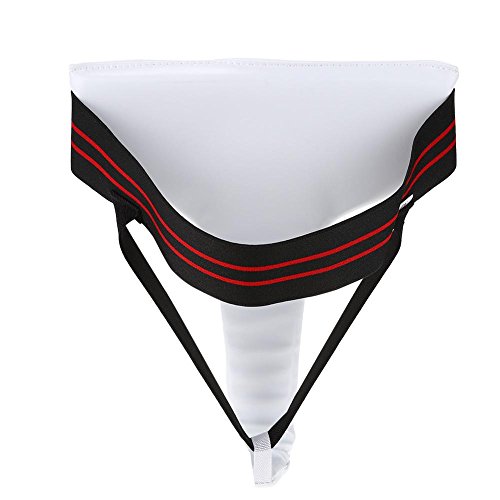 Tbest Female Groin Protector,Kids Girl TKD Sparring,Women's Child Martial Arts Groin Guard,White,S-XL,Taekwondo,Boxing,Karate by Tbest - Image 2