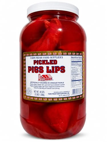 Pickeld Pigs Lips 64 Oz. Container