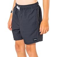 Rip Curl Boys Bondi Volley Boardshorts, Black, Size 12