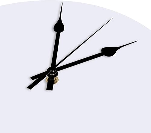 Miniatura 5 de LUSWEET Reloj de pared de PVC silencioso de 14 pulgadas, reloj de pared de 14 pulgadas, color naranja, marrón, gris, geometría Vinatge, reloj
