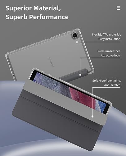 Image of MoKo Case Fits Samsung Galaxy Tab A7 Lite 8.7 inch 2021, Space Gray