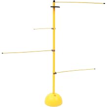 Dribble Training Pole Equipment, Basketball Control Training Lever Dribble Stick, Height Adjustable for Gyms Stadiums School